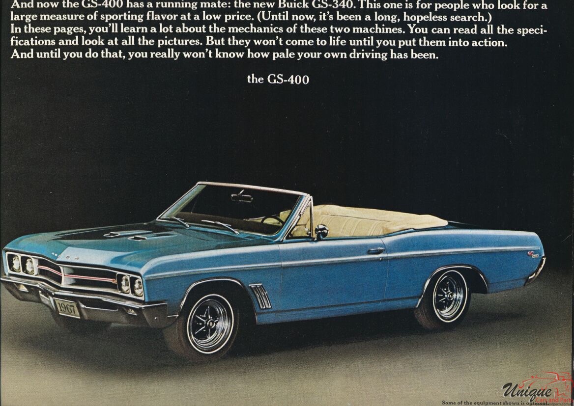 1967 Buick GS Models Brochure Page 7